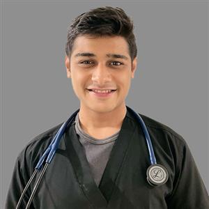 MOKSH Academy USMLE success stories of Vraj Rangrej