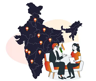 Pan-India Presence with Expert Counselors